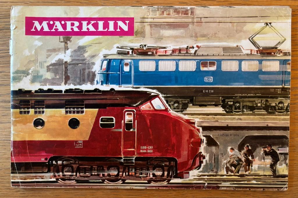 Märklin Catalogus 1965/66 H bfrs, Gebruikt, Gelijkstroom of Wisselstroom, Märklin, Boek, Tijdschrift of Catalogus