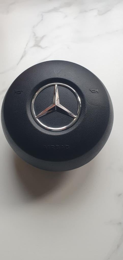 Airbag op het stuur van Mercedes