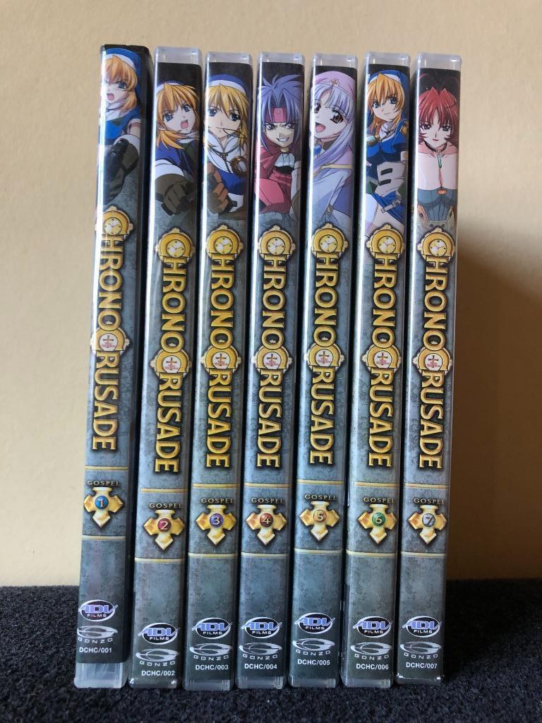 Chrono Crusade DVD-set (1-7, Full Series), Anime (japonais), Dessin animé, Comme neuf, Enlèvement