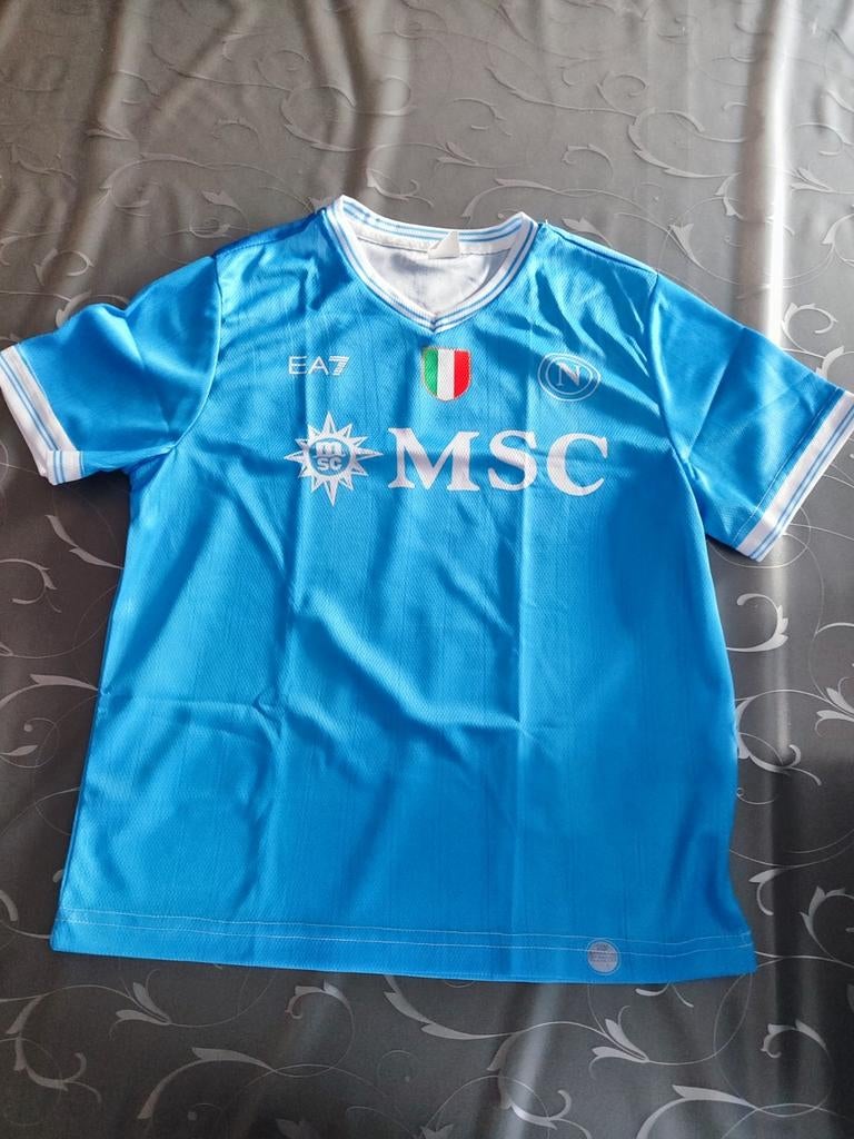 Napoli De Bruyne shirt 2025 merkloos 140, Enlèvement ou Envoi, Neuf, Maillot