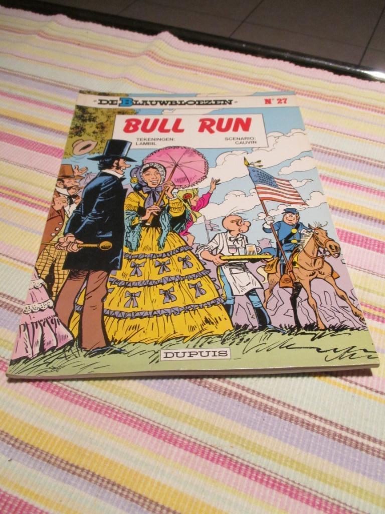 De Blauwbloezen 27: Bull Run, Enlèvement ou Envoi, Utilisé