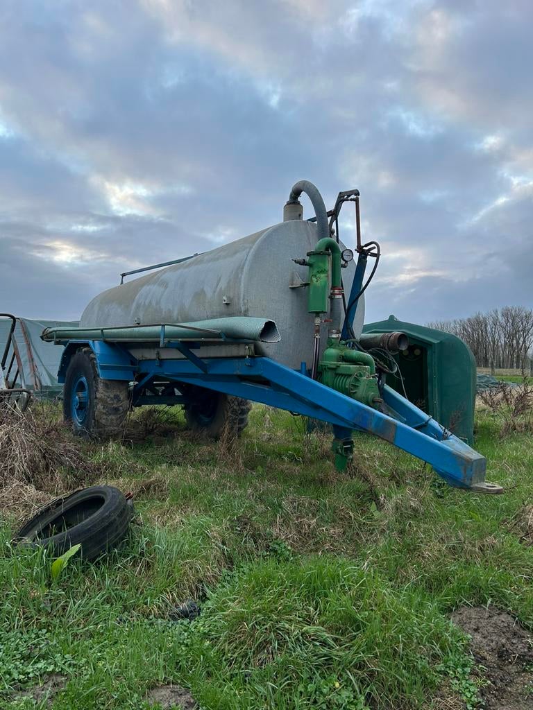 épandeur de lisier7000 L, Enlèvement