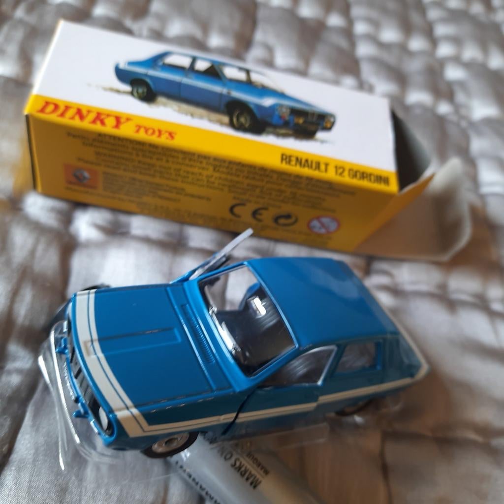 ATLAS_DINKY : RENAULT 12 GORDINI *NEW*MIB*, Ophalen, Nieuw, Auto, Overige merken