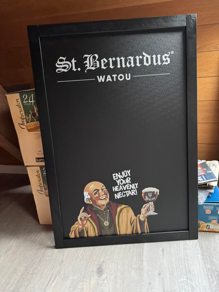 Krijtbord Sint-Bernardus, Enlèvement, Neuf, Tableau noir