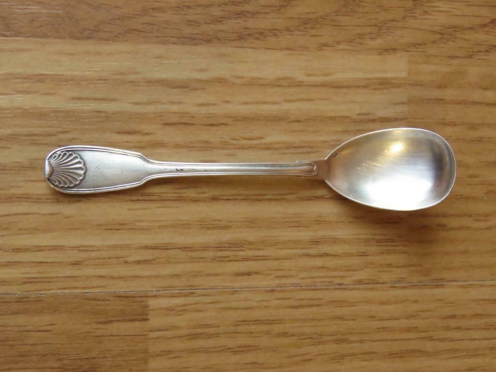 Antique superbe petite cuillère en argent, Enlèvement ou Envoi, Argent