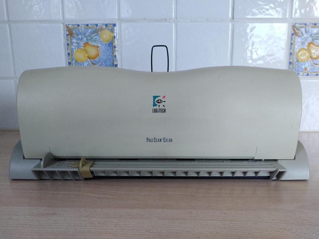 Logitech ScanMan PageScan Color - Vintage Full Page Document, Gebruikt, Logitech, Ophalen of Verzenden, Windows