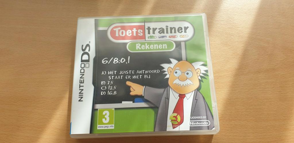 Nintendo DS  Toets Trainer Rekenen, Ophalen of Verzenden, Zo goed als nieuw