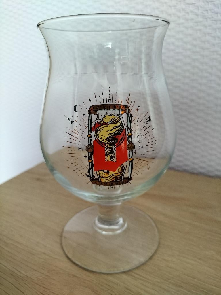 Duvelglas Zandloper, Enlèvement ou Envoi, Comme neuf, Verre ou Verres, Duvel