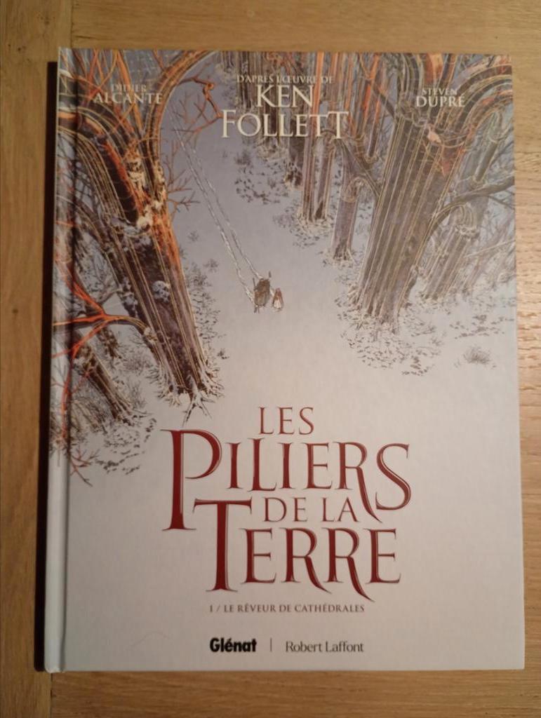 Les Piliers de la terre 1 Le rêveur de cathédrale EO TBE, Boeken, Eén stripboek, Zo goed als nieuw, Alcante, Ophalen of Verzenden
