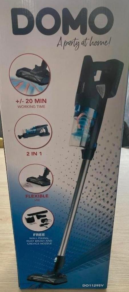 Aspirateur sans fil domo, Enlèvement