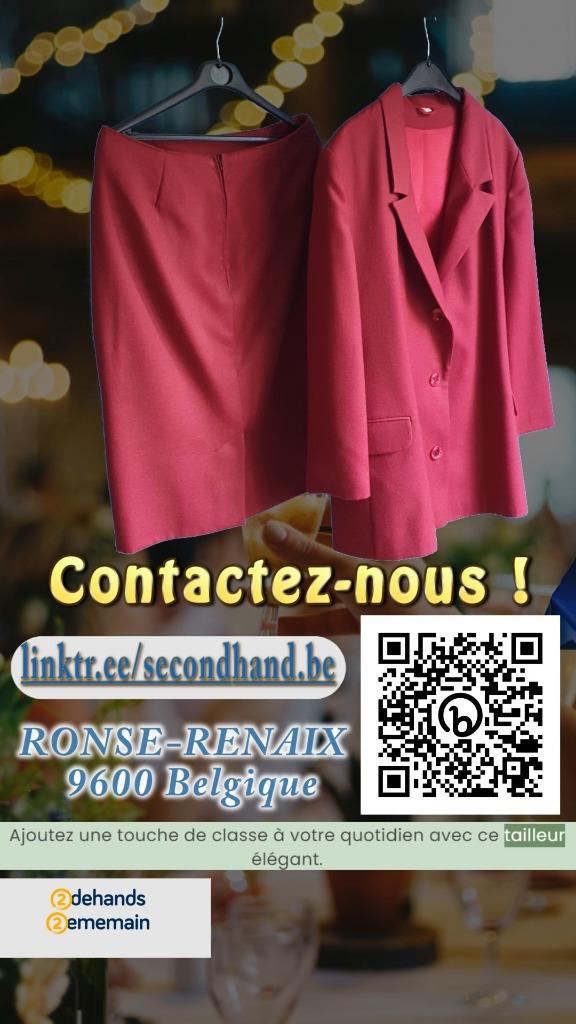 Tailleur et Jupe - Taille 44, Enlèvement ou Envoi, Comme neuf, Costume ou Complet, Taille 42/44 (L)
