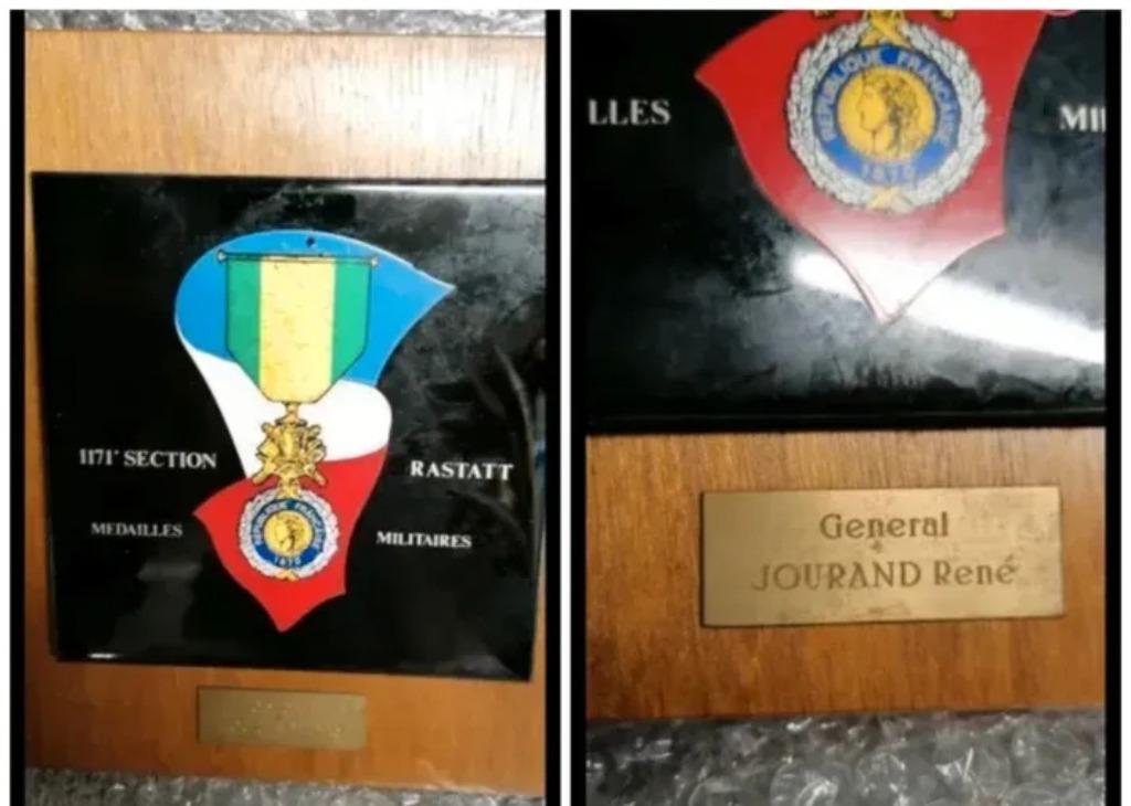 Souvenir militaire Général Jourand René Rastatt, Collections, Envoi