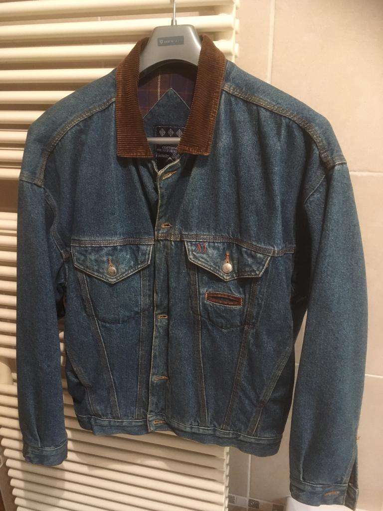 Jeansvest mt Large, Kleding | Heren, Ophalen of Verzenden, Gedragen, Maat 52/54 (L), Blauw