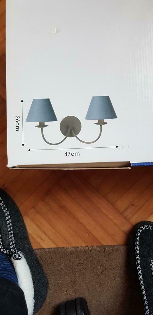 Muurlamp landelijk 2stuks, Huis en Inrichting, Lampen | Wandlampen, Ophalen of Verzenden, Zo goed als nieuw