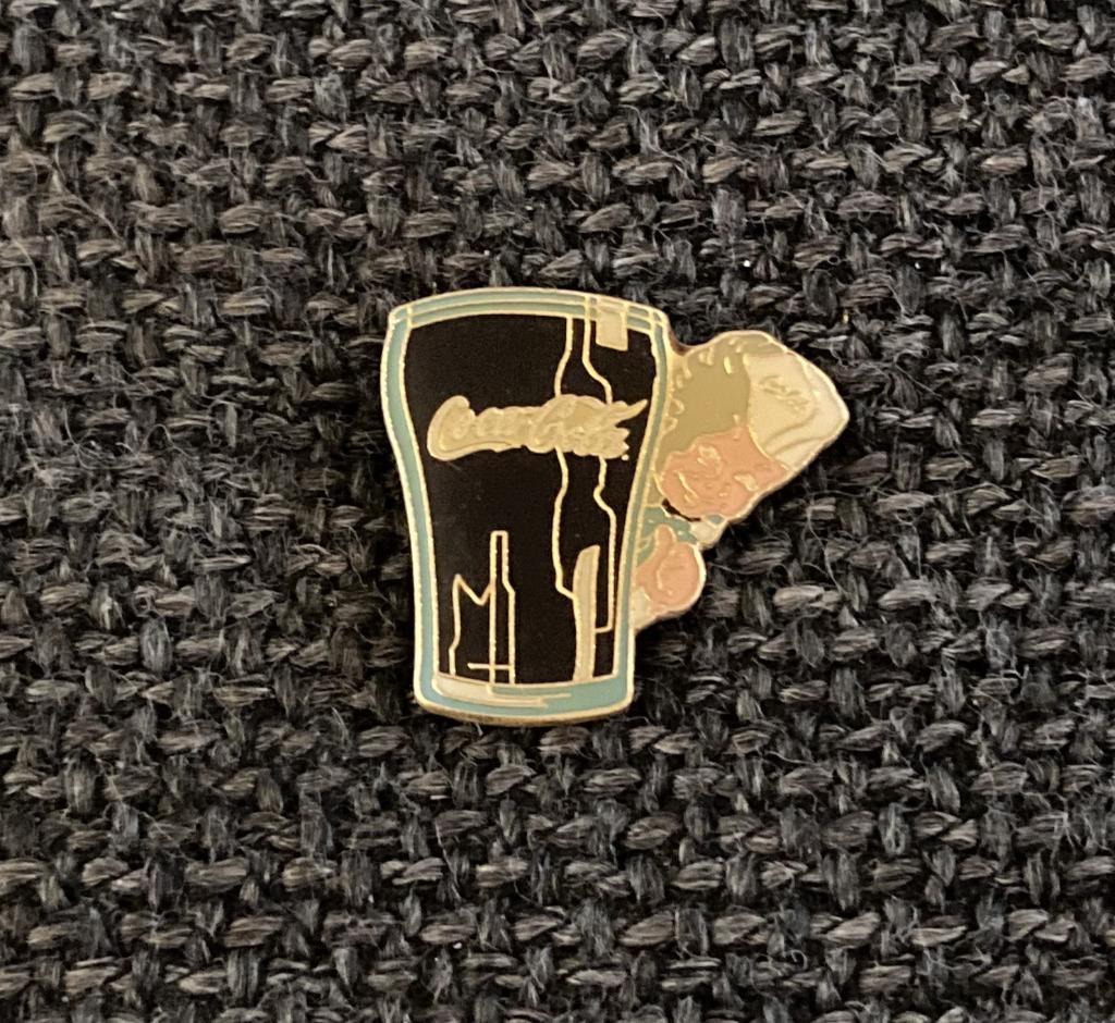 PIN - COCA COLA, Envoi, Utilisé, Marque, Insigne ou Pin's