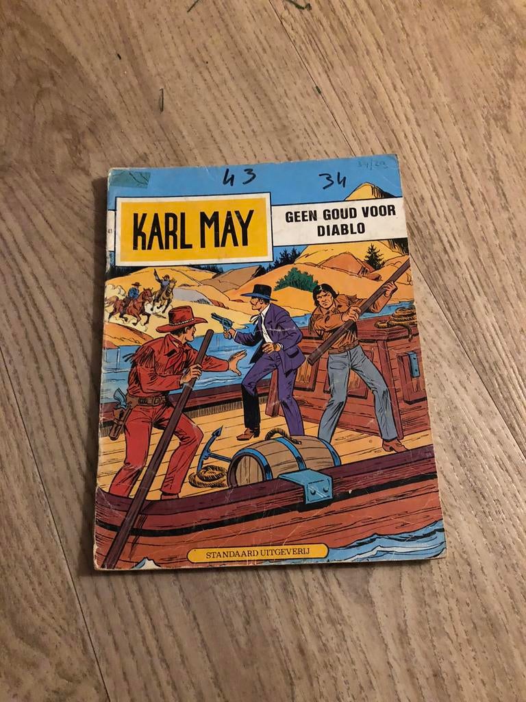 Strip Karl may, Ophalen, Gelezen