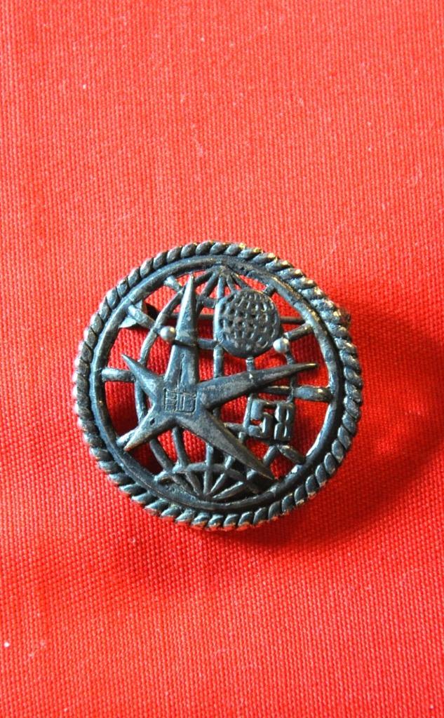 broche exposition universelle bruxelles 1958, Enlèvement ou Envoi, Utilisé