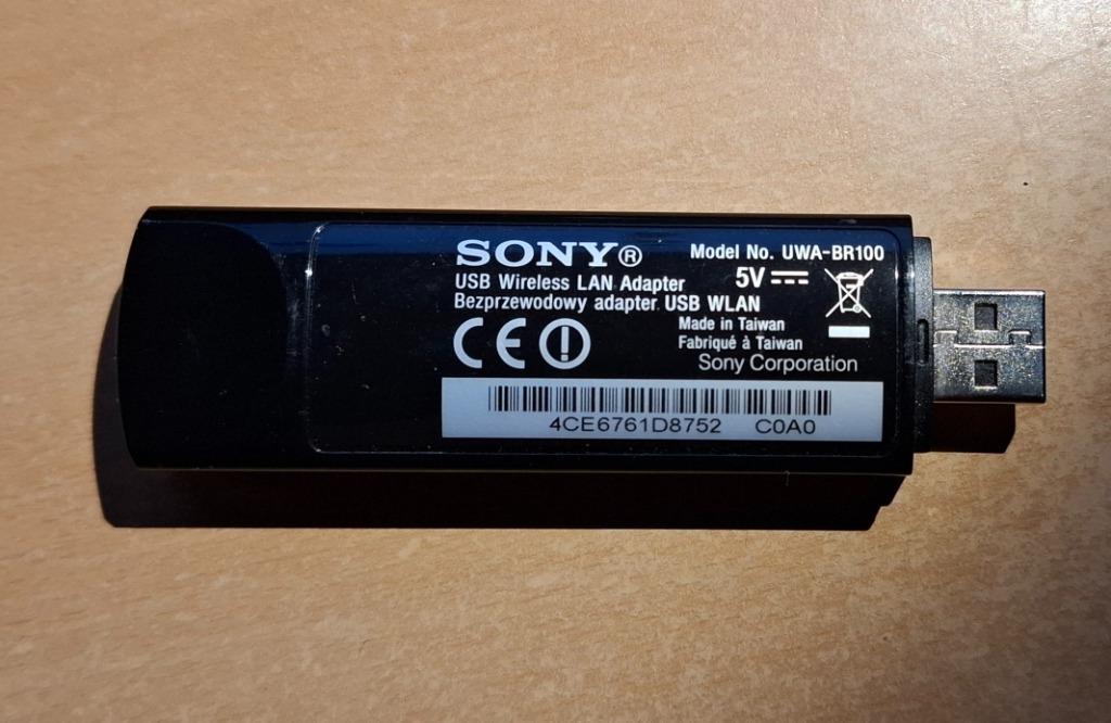 usb wifi adapter SONY UWA-br100, Ophalen of Verzenden, Zo goed als nieuw, Sony