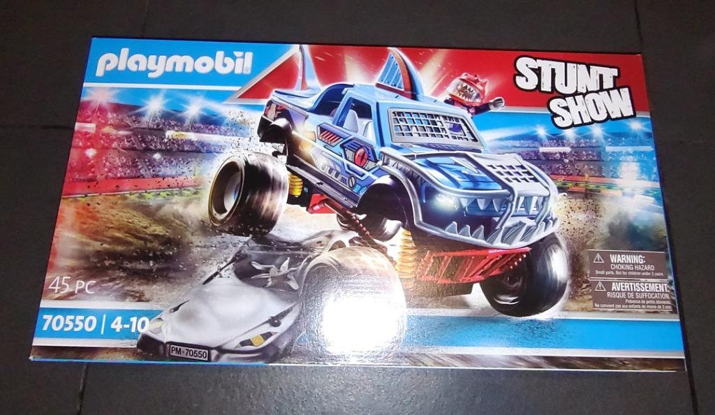 Playmobil Stunt Show Monster Truck Haai (70550) - nieuw, Kinderen en Baby's, Ophalen of Verzenden, Nieuw, Complete set
