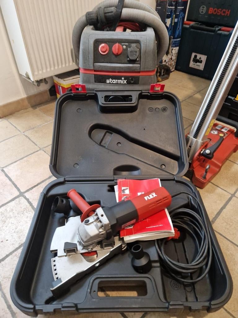Flex Rainureuse  + Aspirateur starmix, Enlèvement, Comme neuf