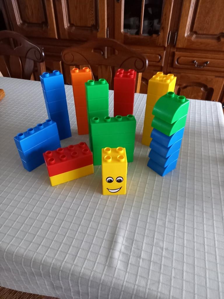 Duplo blokken, Kinderen en Baby's, Speelgoed | Bouwstenen, Ophalen of Verzenden, Gebruikt, Overige merken