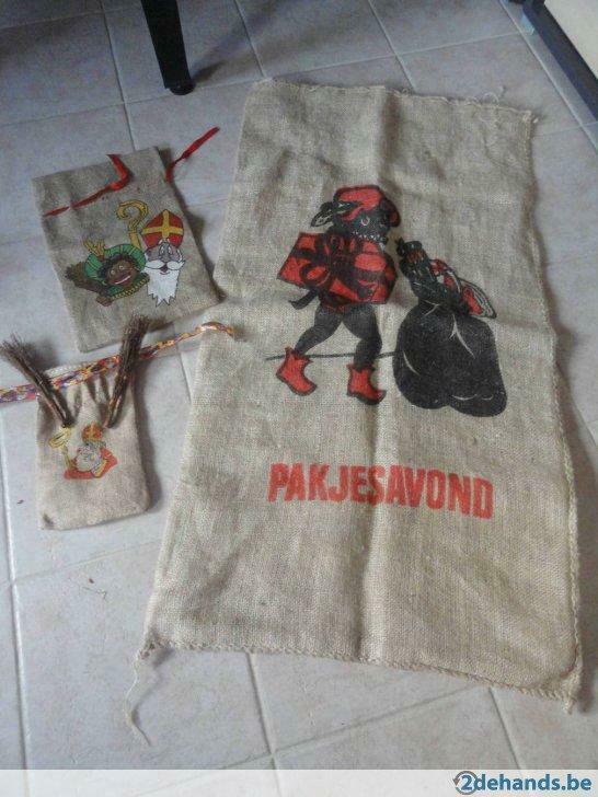 4 jutezakken voor sinterklaas, Enlèvement ou Envoi, Comme neuf