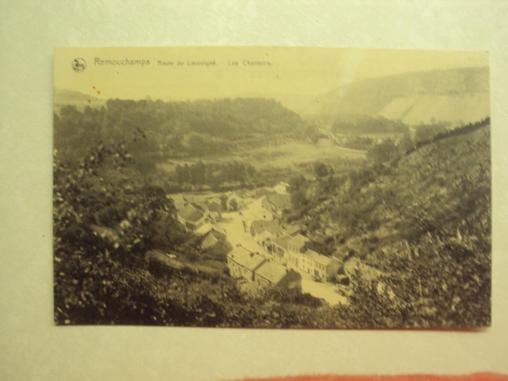 49283 - REMOUCHAMPS - ROUTE DE LOUVEIGNE - LES CHANTOIRS, Ophalen of Verzenden