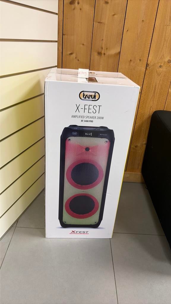 Trevi XF 3400 PRO bleutooth speaker nieuw, Enlèvement ou Envoi, Autres marques