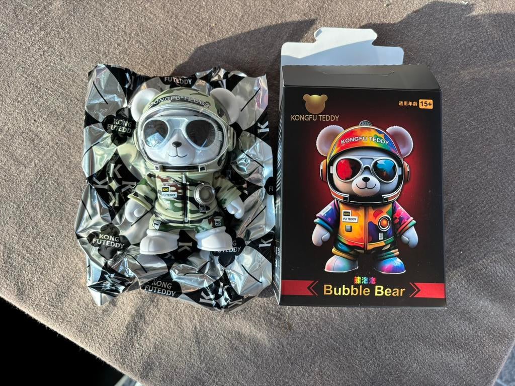 Kongfu Teddy - Bubble bear blind box, Ophalen of Verzenden, Zo goed als nieuw