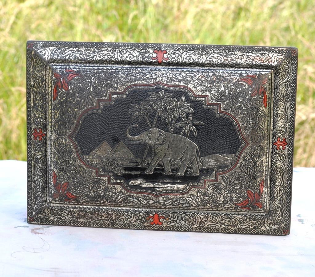 boite en metal rectangulaire cote d'or egypte, Enlèvement ou Envoi, Utilisé, Autre, Autres marques