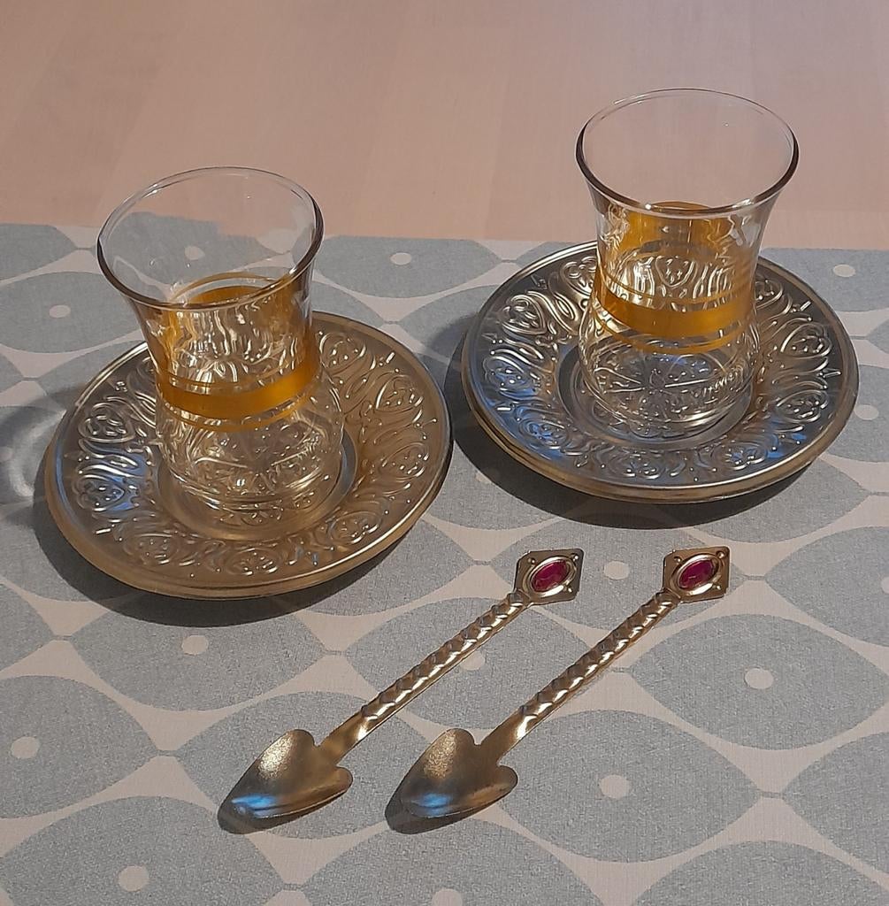 Verres à thé turc, Maison & Meubles, Cuisine | Vaisselle, Enlèvement