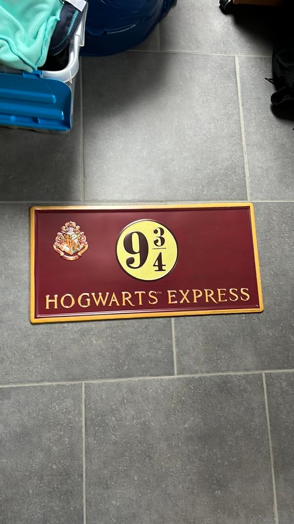 Pancarte en métal Harry potter prix négociable, Collections, Enlèvement, Comme neuf