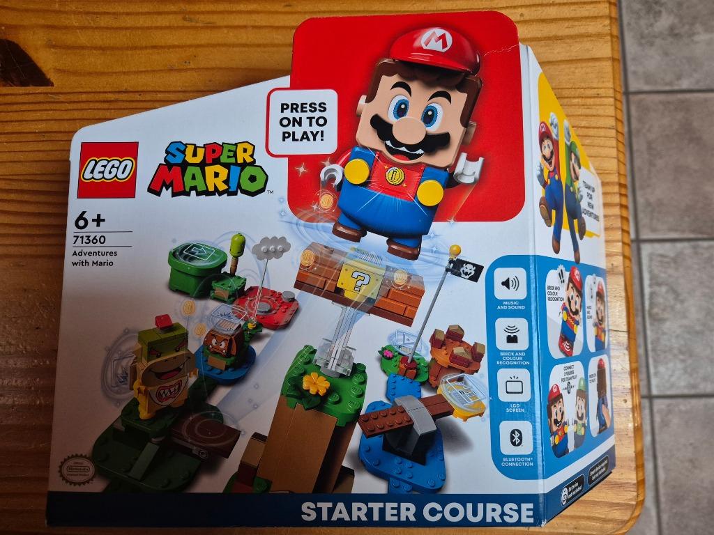 Pack de demarrage les aventures de Mario Lego 71360, Kinderen en Baby's, Ophalen, Nieuw, Complete set, Lego