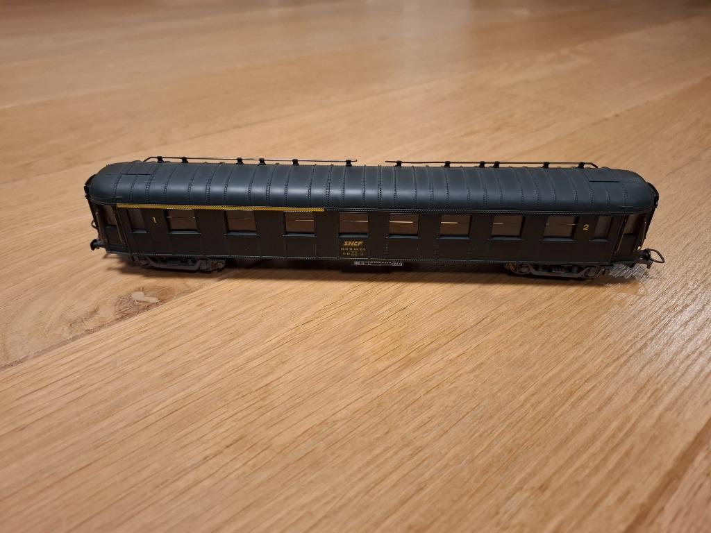 Jouef 5112A - voiture 1ère et 2ème classes SNCF, Ophalen, Gebruikt, Wagon, Jouef