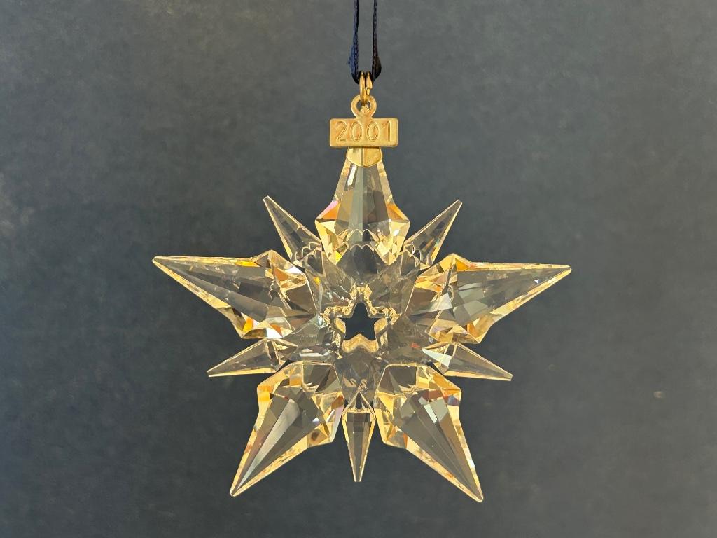 Swarovski Kerstster ornament 2001, Enlèvement ou Envoi, Neuf, Figurine