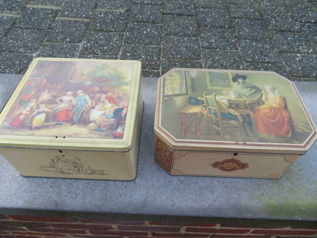 Oude blikken dozen, Enlèvement, Utilisé