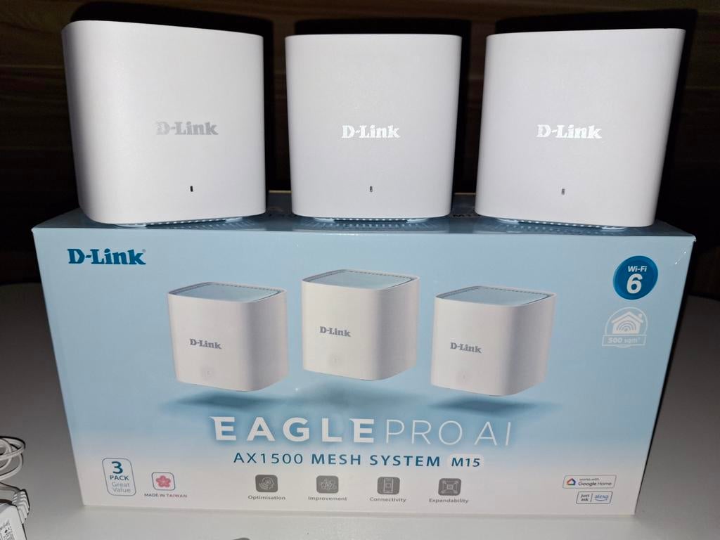 D-Link EAGLE PRO AI AX1500, Enlèvement, Comme neuf, D-Link