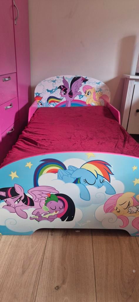 My little pony peuterbed met matras, Ophalen, Matras