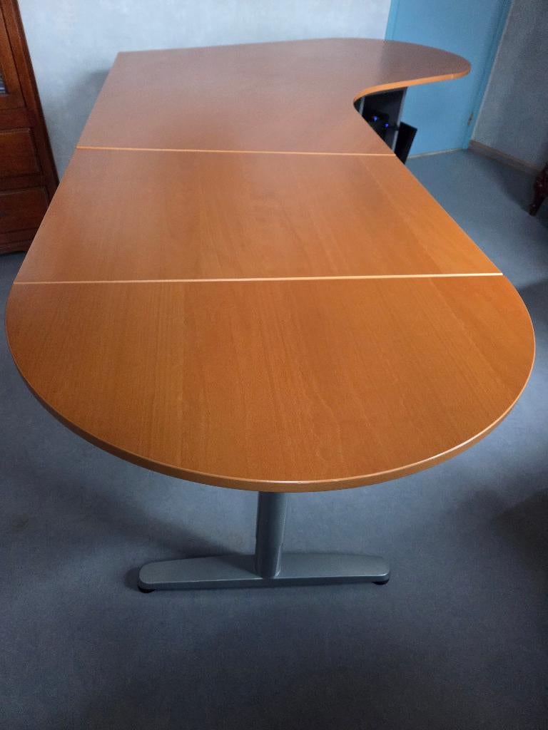 Bureautafel, Ophalen, In hoogte verstelbaar, Zo goed als nieuw