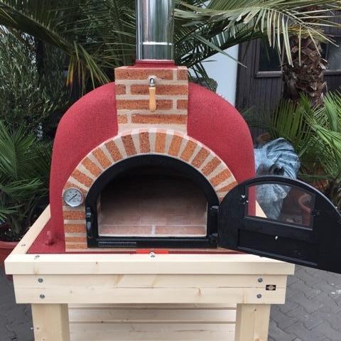 Hout-oven steenoven pizzaoven Traditional brick 100/70cm, Tuin en Terras, Ophalen of Verzenden, Nieuw