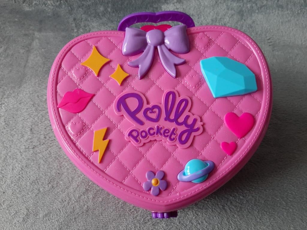 Polly pocket  - sac à dos cœur, Enlèvement ou Envoi, Comme neuf