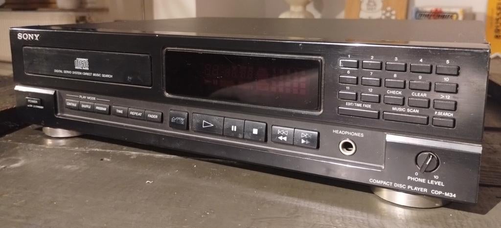 COMBO Ampli Kenwood & Sony Cd, TV, Hi-fi & Vidéo, Enlèvement ou Envoi, Utilisé, Sony