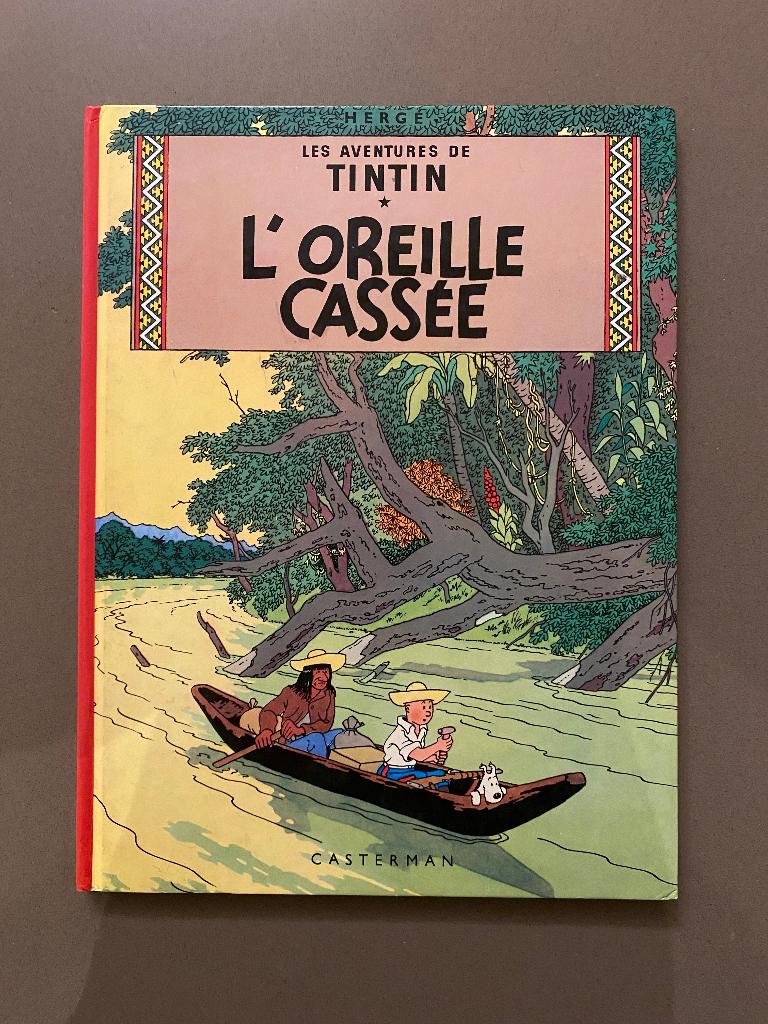 BD Tintin – L’Oreille cassée - C2, Enlèvement ou Envoi, Une BD, Utilisé, Hergé