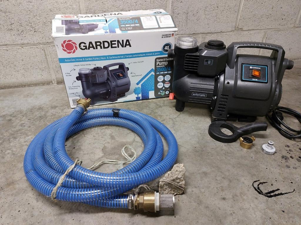 Gardena waterpomp 3500/4, Ophalen, Zo goed als nieuw