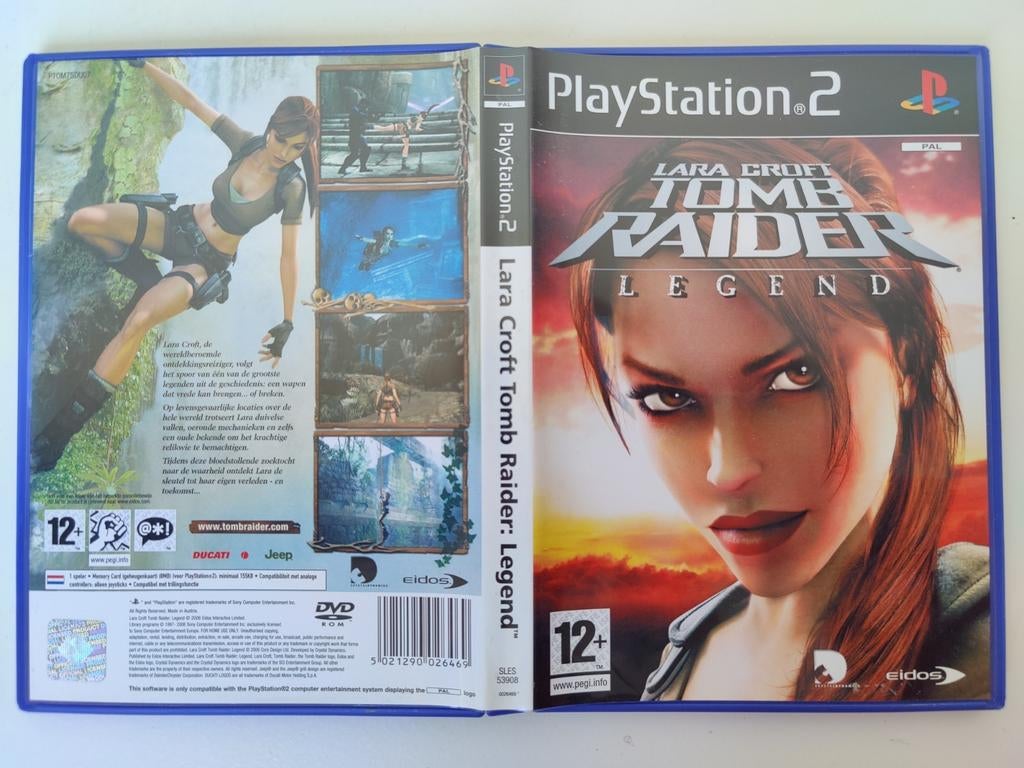 PS2 Tomb Raider Legend (version NL/EN), Consoles de jeu & Jeux vidéo, Enlèvement ou Envoi, Comme neuf