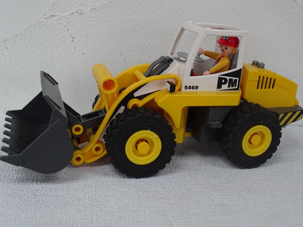 Playmobil 5469 Bulldozer, Kinderen en Baby's, Speelgoed | Playmobil, Ophalen of Verzenden, Zo goed als nieuw, Complete set