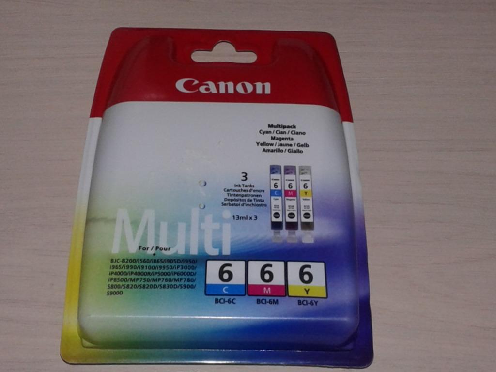 Nouveau pack multiple Canon BCI-6, Enlèvement ou Envoi, Neuf, Autres types, Canon