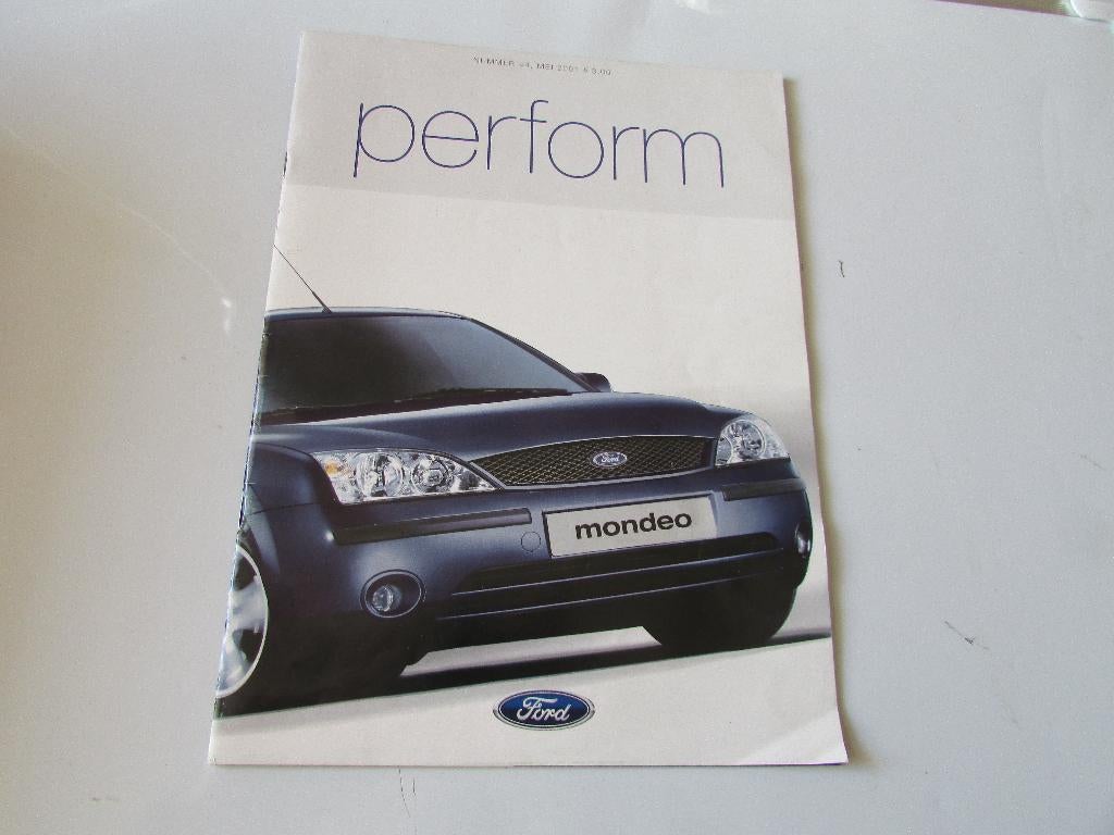 FORD MONDEO, MAGAZINE PERFORM, Ford, Enlèvement ou Envoi, Diverse auteurs, Utilisé