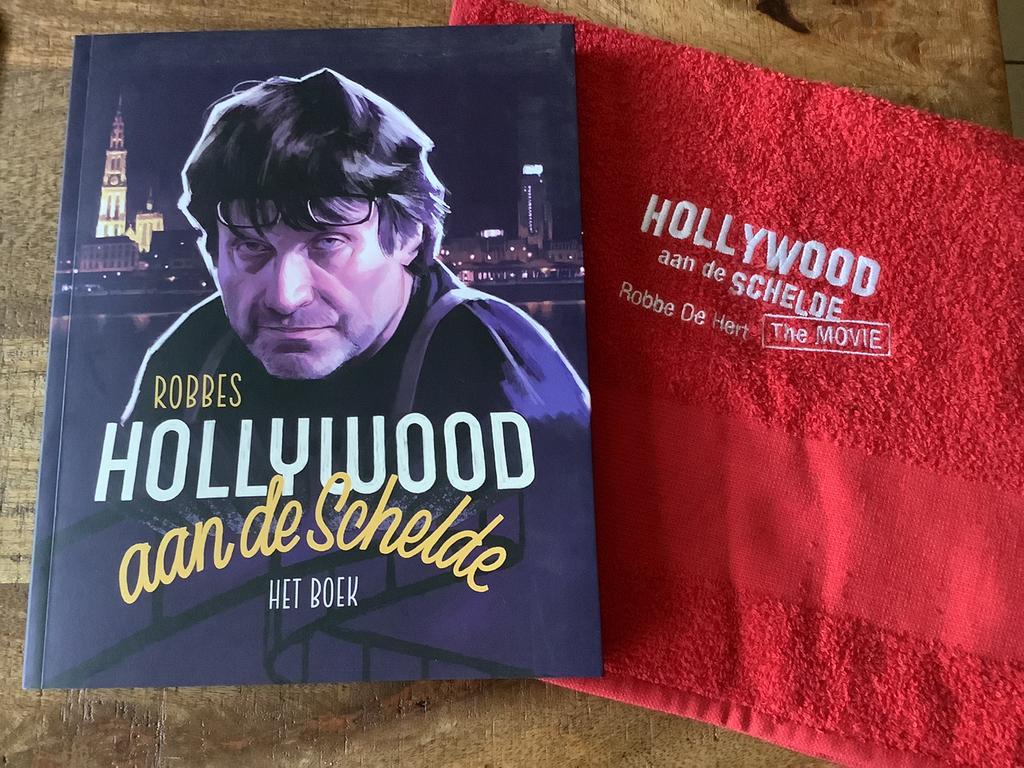Robbes Hollywood aan de Schelde + handdoek 🎥🎞️📕, Boeken, Robbe de Hert, Nieuw, Ophalen of Verzenden, Overige onderwerpen