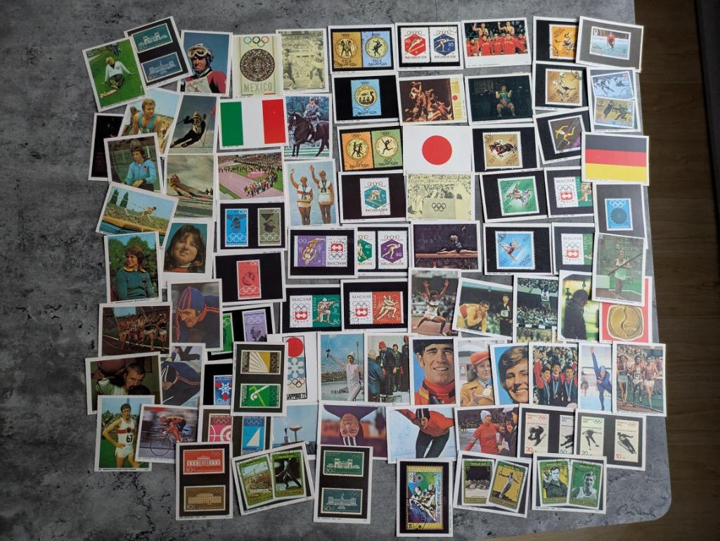 MONTY GUM PLAATJES KAARTEN ZELDZAAM OLYMPISCHE SPELEN 1972 M, Verzenden, Zo goed als nieuw